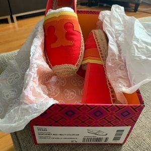 Tory Burch Laguna Flat Espadrille-Canvas/Nubuck